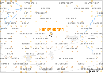 map of Kuckshagen