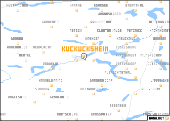 map of Kuckucksheim