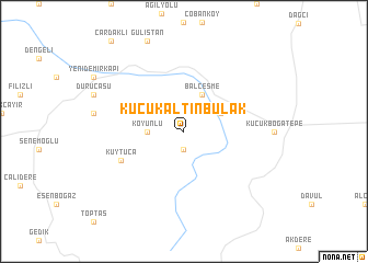 map of Küçükaltınbulak