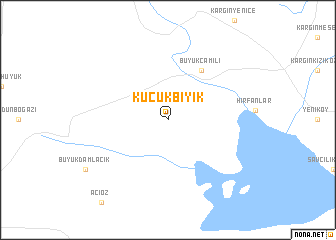 map of Küçükbıyık