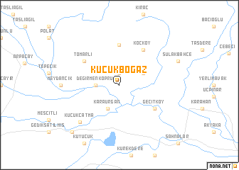 map of Küçük Boğaz