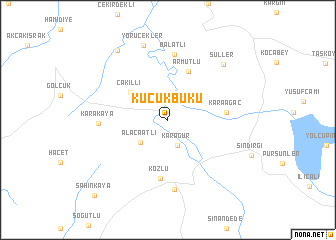 map of Küçükbükü