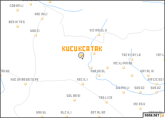 map of Küçükçatak