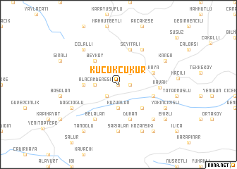 map of Küçükçukur