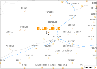 map of Küçükçukur