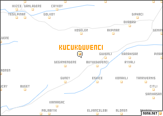 map of Küçükdüvenci