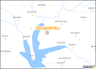 map of Küçükkayalı