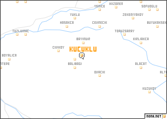 map of Küçüklü