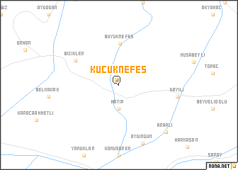 map of Küçüknefes