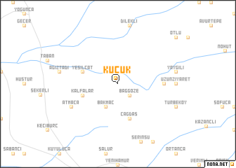 map of Küçük