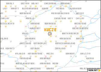 map of Kucze