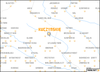 map of Kuczyńskie