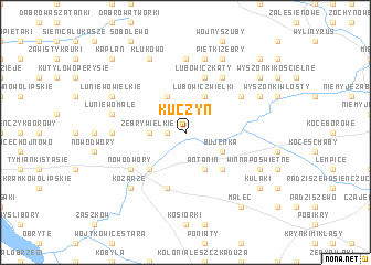 map of Kuczyn