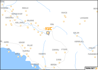 map of Kuç