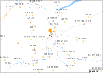 map of Kuç