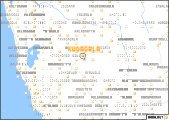 map of Kudagala