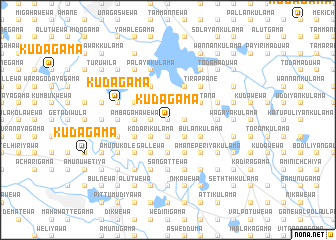 map of Kudagama