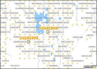 map of Kudagama