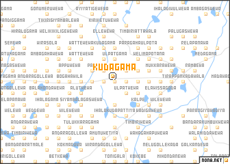 map of Kudagama