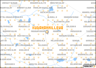 map of Kuda Hammillewa