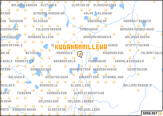 map of Kuda Hammillewa