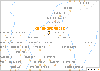 map of Kuda Harasgala