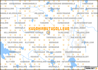 map of Kuda Himbutugollewa