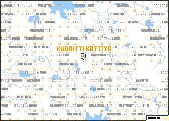map of Kuda Ittikattiya