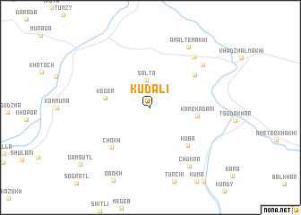 map of Kudali