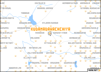 map of Kudamadawachchiya