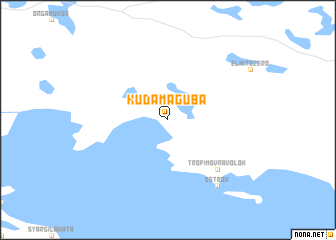 map of Kudamaguba