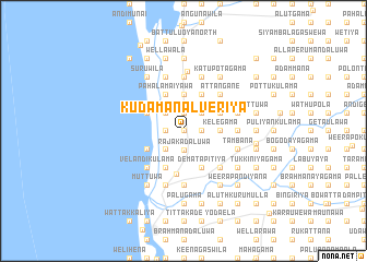 map of Kudamanalveriya