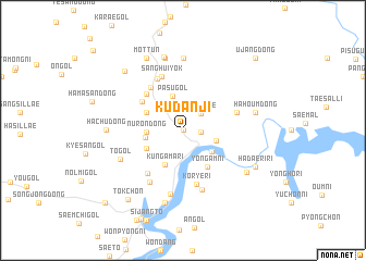 map of Kudanji