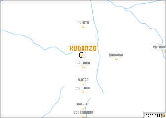 map of Kudanzo