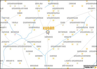 map of Kudan