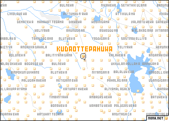 map of Kuda Ottepahuwa