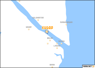 map of Kudap