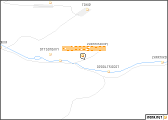 map of Kudara-Somon