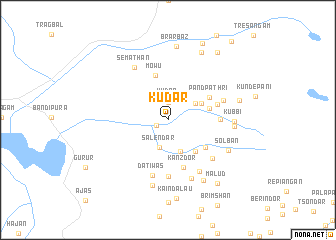 map of Kudar