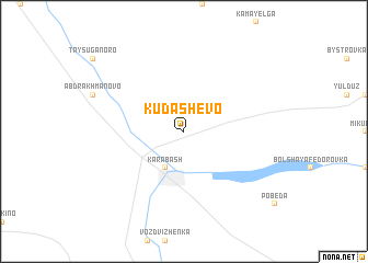 map of Kudashëvo