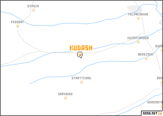 map of Kudash