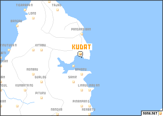 map of Kudat