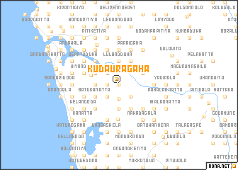 map of Kuda Uragaha