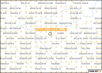 map of Kuda Uyangalla