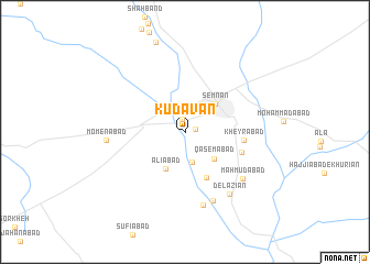 map of Kūdavān