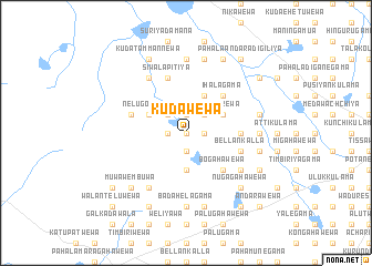 map of Kudawewa