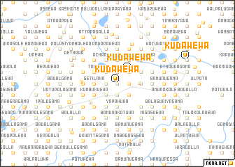 map of Kudawewa