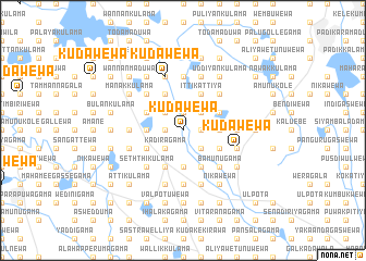 map of Kudawewa