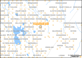 map of Kudawewa