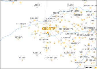 map of Kudayf